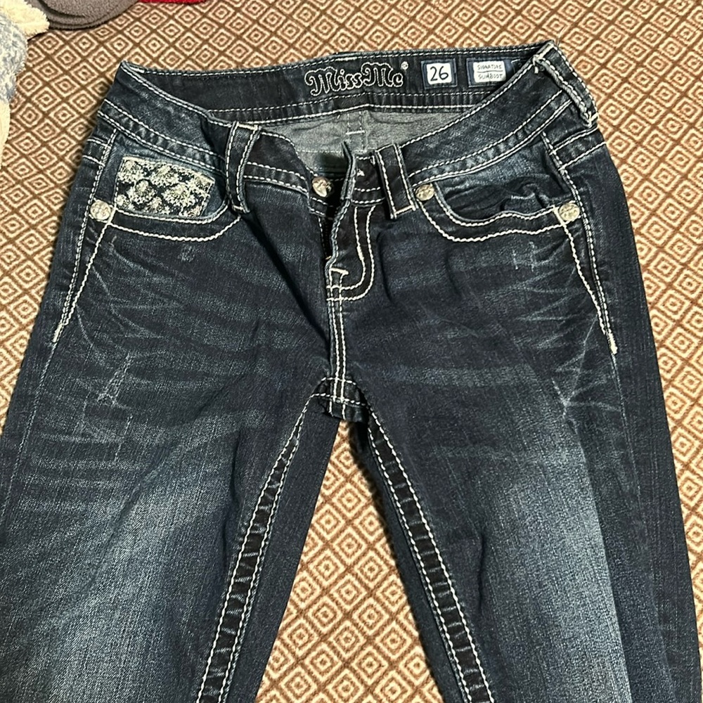 women’s boot cut miss me jeans